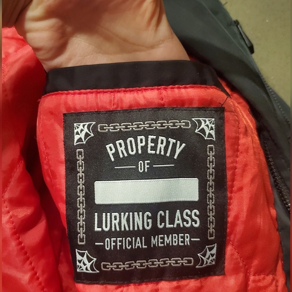 Lurking Class Mens Bomber Jacket - Picture 4 of 7